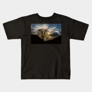 Sycamore Gap Silhouette Kids T-Shirt